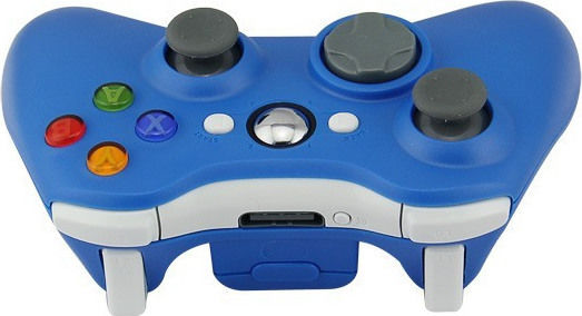 Kabellos Gamepad für Xbox 360 Blau