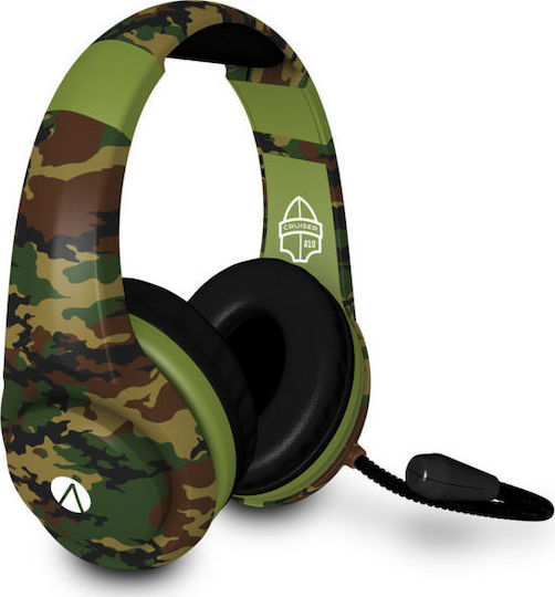Stealth XP-Cruiser Over Ear Gaming Headset με σύνδεση 3.5mm Πράσινο