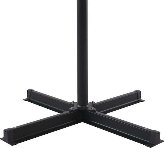 Umbrelă Rotundă Din Aluminiu Gri Φ5m