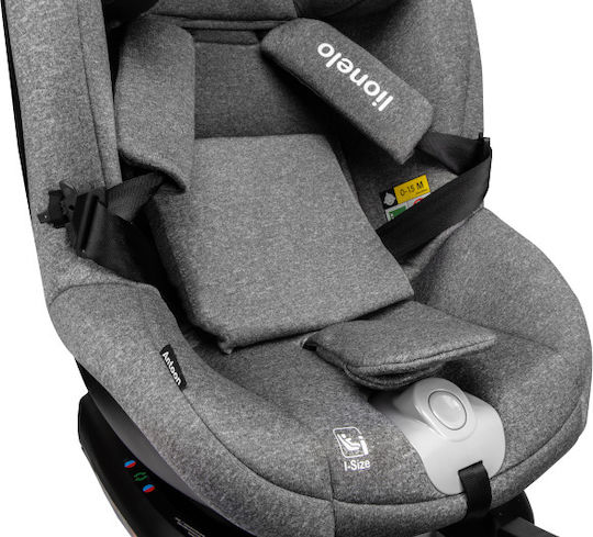 Lionelo Antoon Baby Car Seat i-Size with Isofix Stone Grey 0-18 kg