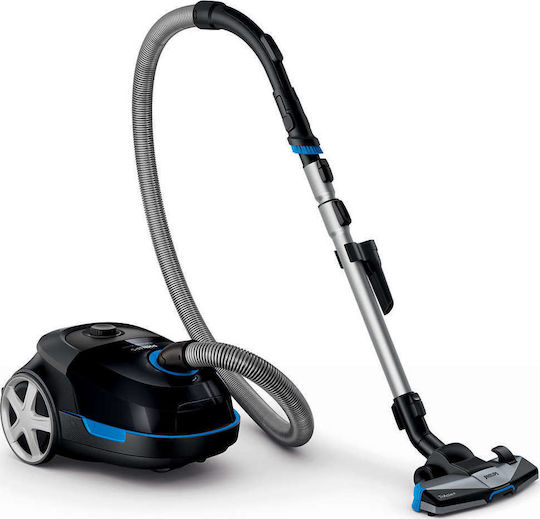 Philips Performer Active Ηλεκτρική Σκούπα 900W με Σακούλα 4lt Μαύρη