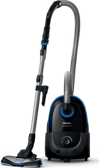 Philips Performer Active Ηλεκτρική Σκούπα 900W με Σακούλα 4lt Μαύρη