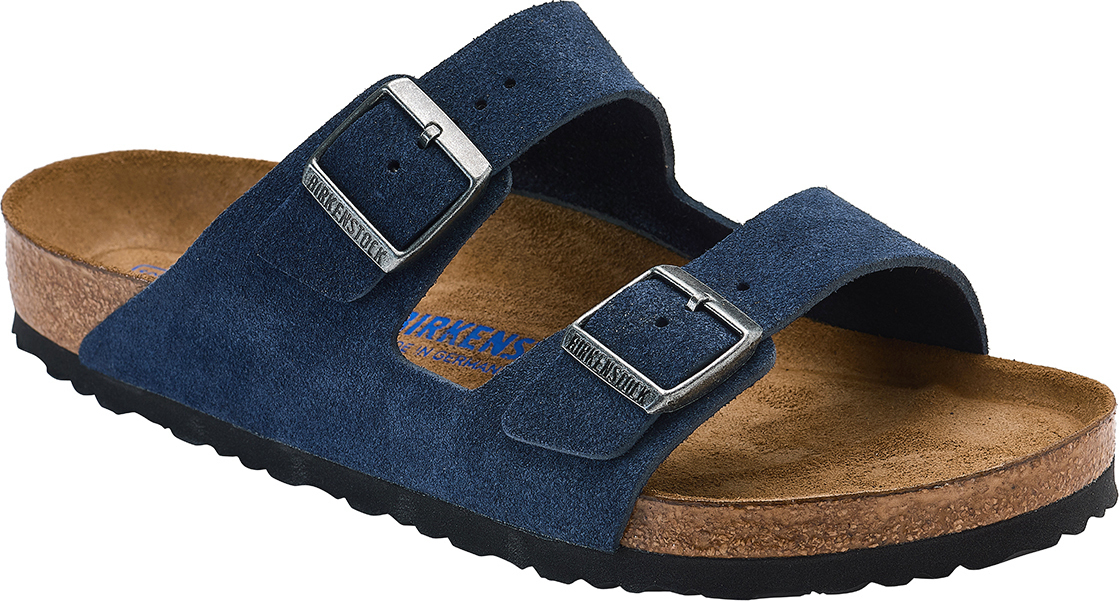 birkenstock arizona soft bed suede