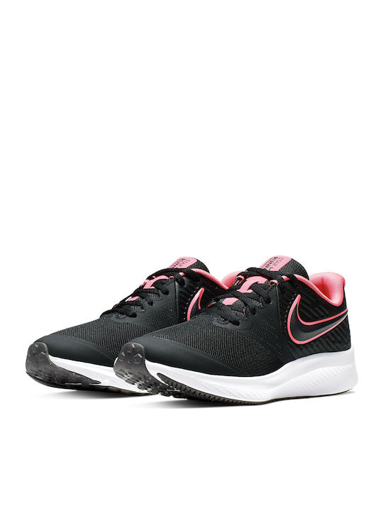 Star Runner Runner Star 2 Kids Sports Shoes Running with Laces Black