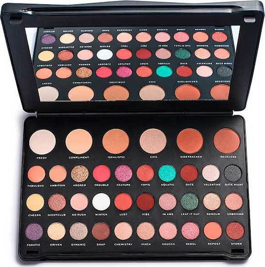 Revolution Beauty Shook Παλέτα με Σκιές Ματιών σε Στερεή Μορφή 26.4gr