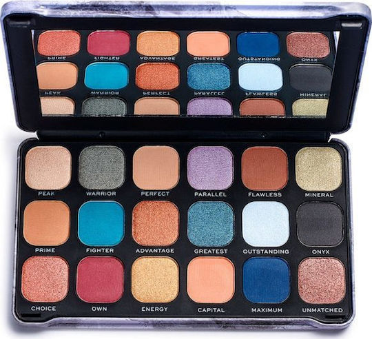 Revolution Beauty Forever Flawless Eye Shadow Palette in Solid Form Optimum 19.8gr