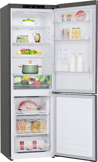 LG Kühl-Gefrierkombination 341Es Total NoFrost H186xB59.5xT68.2cm. Dark Graphite GBP31DSLZN