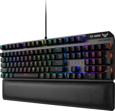 Asus TUF Gaming K7 Gaming Tastatură mecanică cu TUF Linear switch-uri și Tastatură iluminată (Engleză UK)