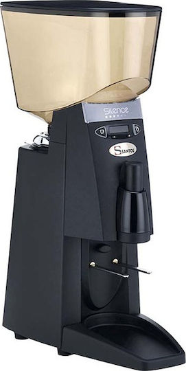 Santos Silent No 55 Mühle für gewerbliche Kaffee Abrufbar 1.1kW mit X-Lagerkapazität 2.2kg Black