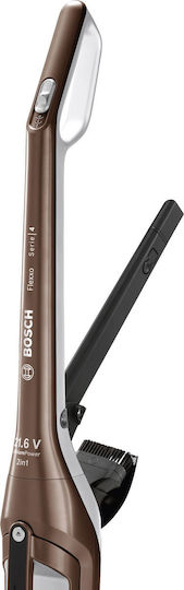 Bosch Flexxo BCH3K210 Презареждаща Вертикална Прахосмукачка 2 В 1 Stick И Ръчна 21.6V Кафява