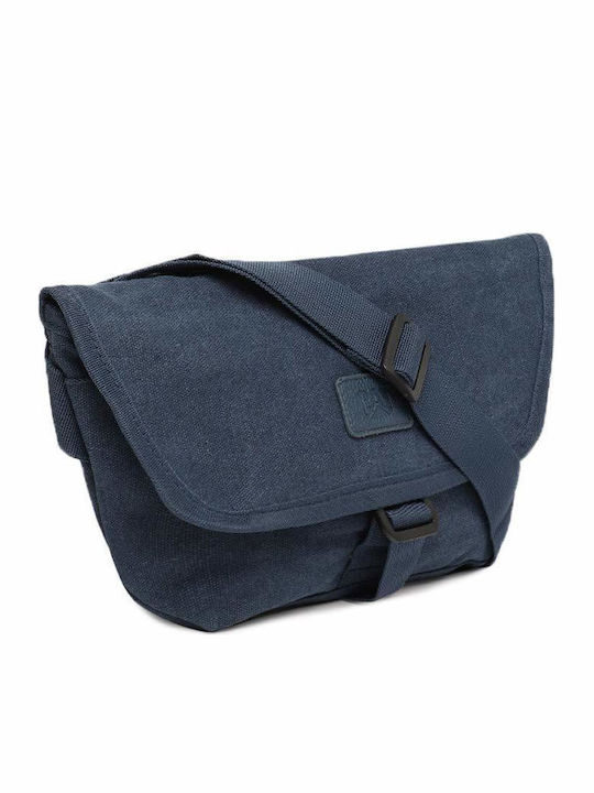 Cargo Canvas Waist Bag Navy Blue