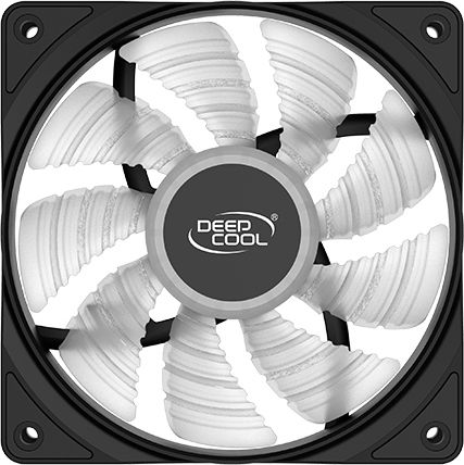 Deepcool RF120 Case Fan 1300rpm 48.9cfm with White Lighting and 3-Pin 4-Pin Molex Connection