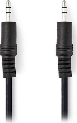 Nedis 3.5mm male - 3.5mm male Cable Black 1m (CAGP22000BK10)