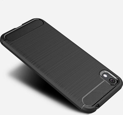 Hurtel Back Cover Σιλικόνης Μαύρο (Huawei Y5 2019 / Honor 8S)