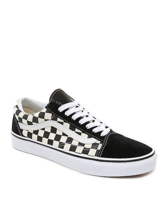 Primary Check Old Skool Sneakers Black / White
