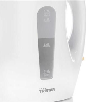 Tristar Βραστήρας 1.7lt 2200W Λευκός