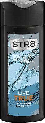 STR8 Body Refresh Live True Shower Gel for Men 400ml