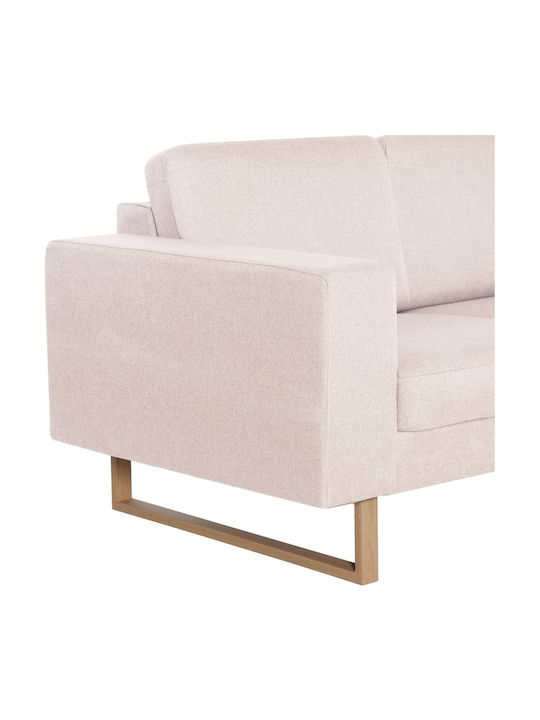 Canapea Cu Trei Locuri Ecru 200x82x75cm
