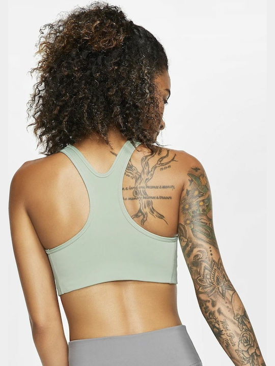 Nike Pro Classic Swoosh Frauen Sport-BHs Sport-BH Türkis