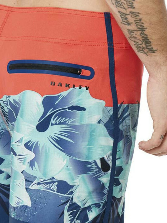 Flower Block Seamless 19 Herren-Bademode Bermuda Mehrfarbige