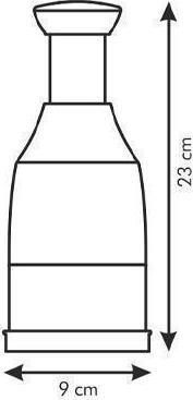 Tescoma Handy Tăietor de ceapă Plastic 1buc