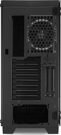 Sharkoon Elite Shark CA200G Gaming Midi Tower Κουτί Υπολογιστή με Πλαϊνό Παράθυρο και RGB Φωτισμό Μαύρο