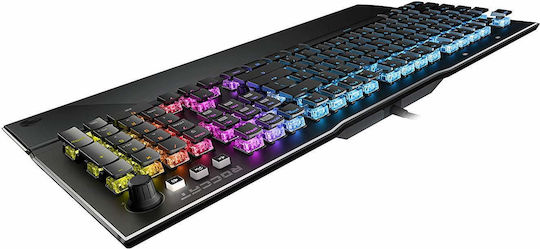 Roccat Vulcan 121 Aimo Gaming Tastatură Mecanică cu Titan Linear comutatoare și iluminare RGB (Engleză US)