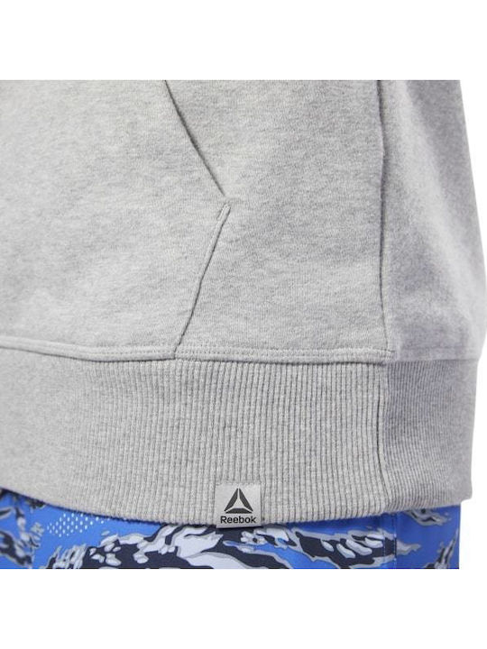 Ζακέτα με Κουκούλα Medium Grey Heather
