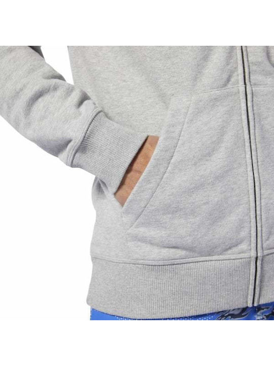 Ζακέτα με Κουκούλα Medium Grey Heather