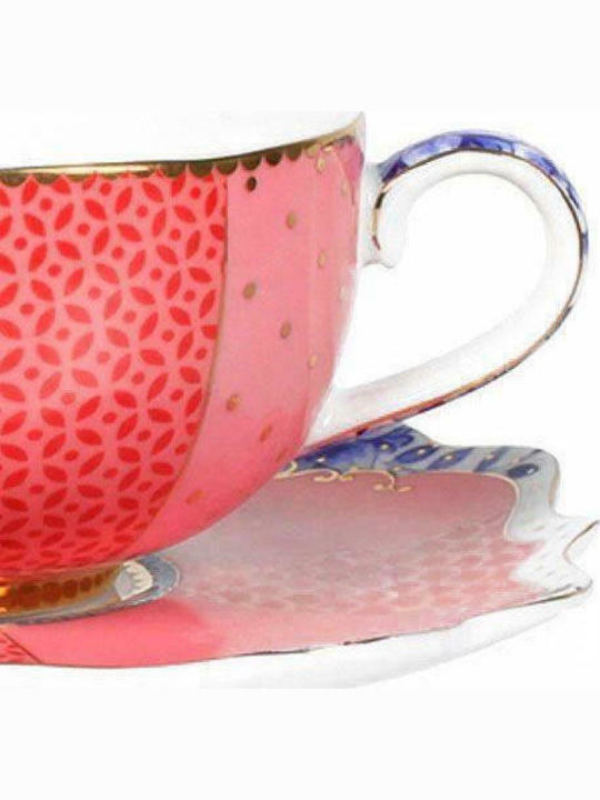 PiP Studio Royal Porcelain Espresso Cup Set 125ml Ροζ