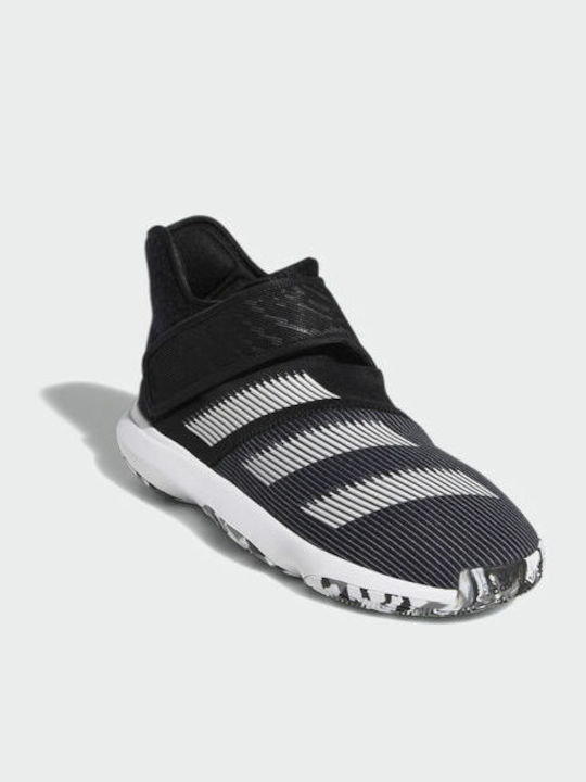 Adidas Harden B/E 3 Ψηλά Μπασκετικά Παπούτσια Core Black / Cloud White / Grey Five