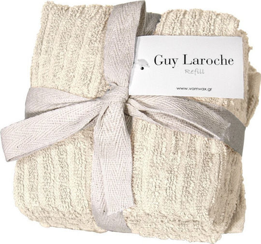 Guy Laroche Badetuch Guest Nachfüllung 30x30cm Crem