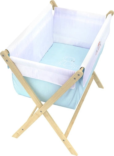 Polini Kids Λίκνο Baby Cradle Blue