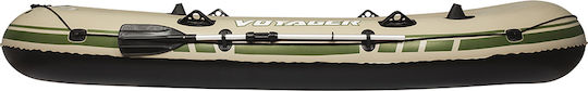 Bestway Voyager 500 Inflatable Boat 3 Adults Beige with 2 Oars 348x142cm