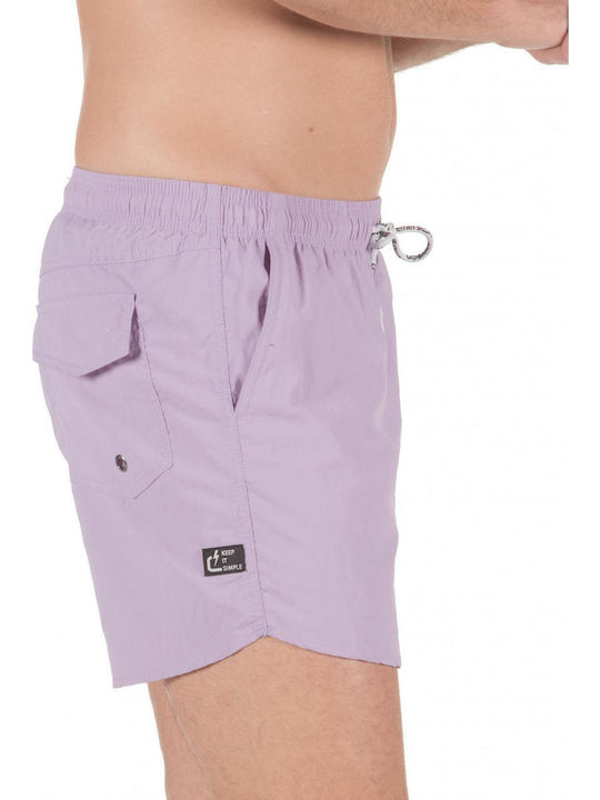Herren-Bademode Kurze Hosen Lila 181.EM501.84-Lila