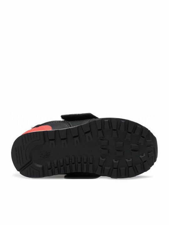 Kinder Sneakers mit Klettverschluss Schwarz