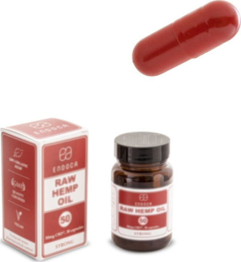 Endoca Raw Hemp 1500mg 30 κάψουλες