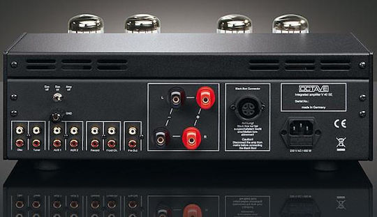 Octave V40 SE Λαμπάτος Ολοκληρωμένος Ενισχυτής Hi-Fi Stereo 40W/4Ω Ασημί