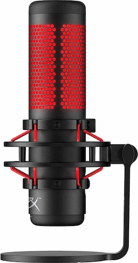 HyperX HyperX QuadCast Πυκνωτικό Μικρόφωνο USB Επιτραπέζιο