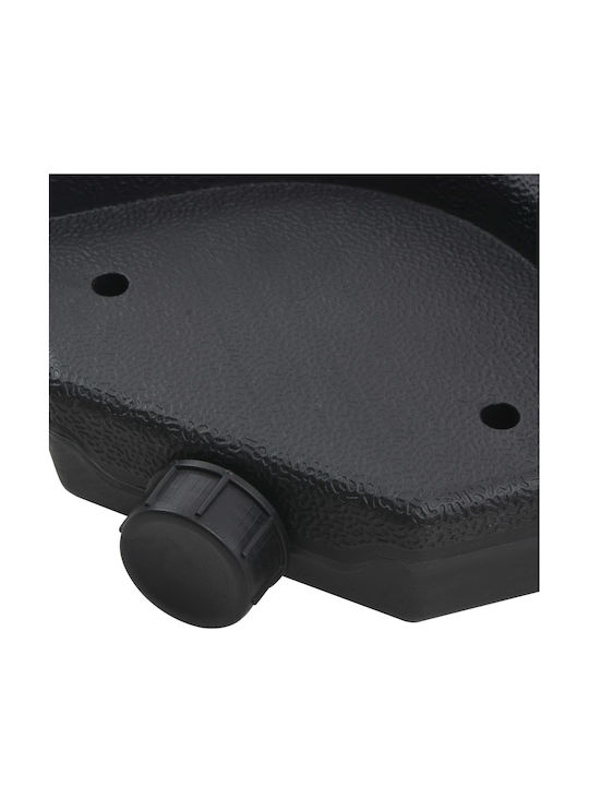 Umbrelă Rotundă Din aluminiu Red cu Bază de Susținere Φ5m