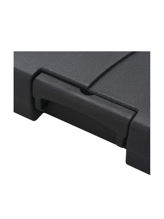 Umbrelă Rotundă Din aluminiu Red cu Bază de Susținere Φ5m
