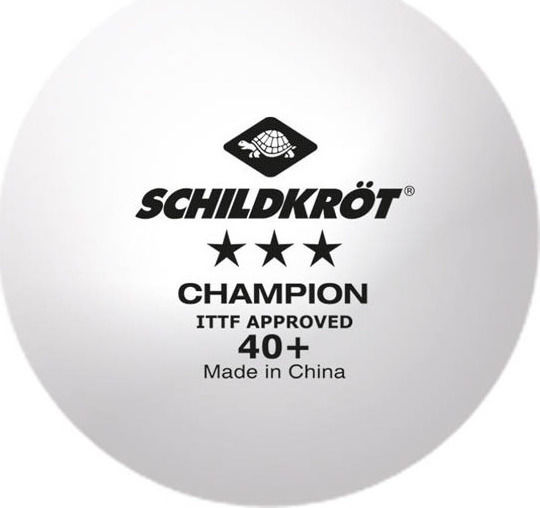 Schildkrot Champion 608542 Tischtennisbälle 3-Stern 120Stück