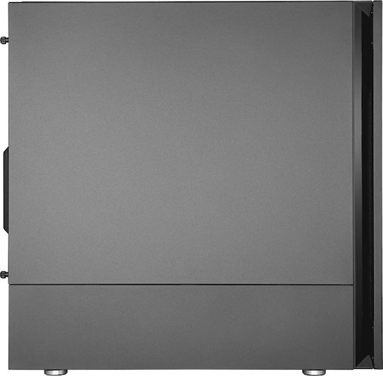 CoolerMaster Silencio S600 TG Геймърско бюро Midi Tower Компютърна кутия със страничен прозорец Черен