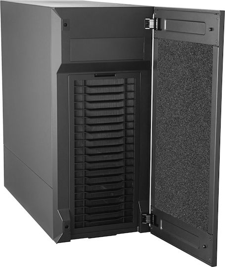 CoolerMaster Silencio S600 TG Геймърско бюро Midi Tower Компютърна кутия със страничен прозорец Черен