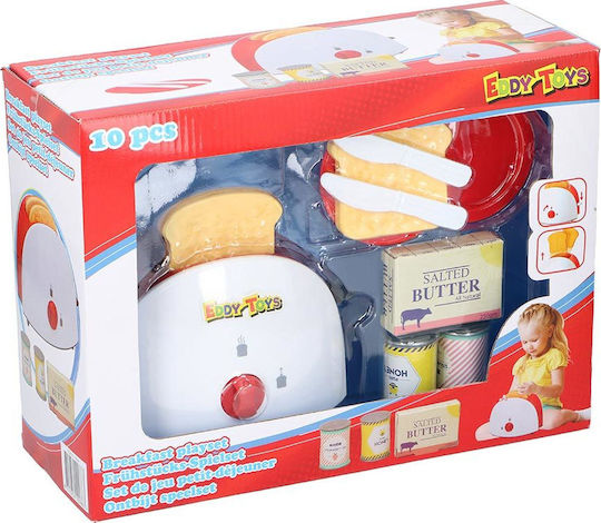 Eddy Toys Kinderhaushaltsgerät Breakfast Toaster Set