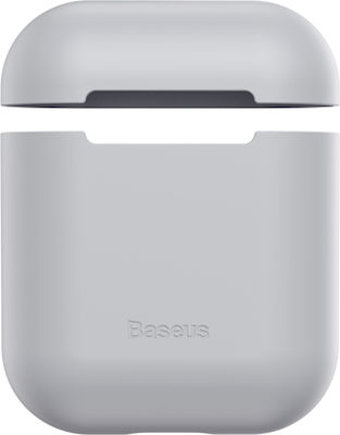 Baseus Case Silicone in Gray color for Apple AirPods 1 / AirPods 2