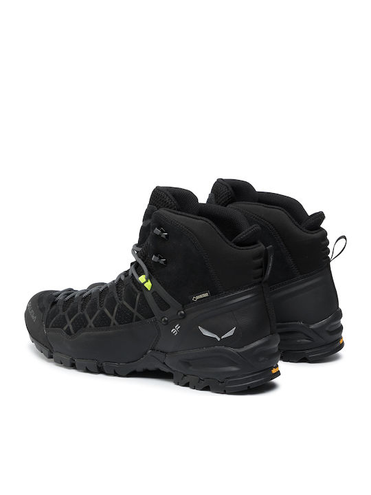 Salewa Alp Trainer Mid Gtx Мъжки Планински Обувки Gore-Tex Черни
