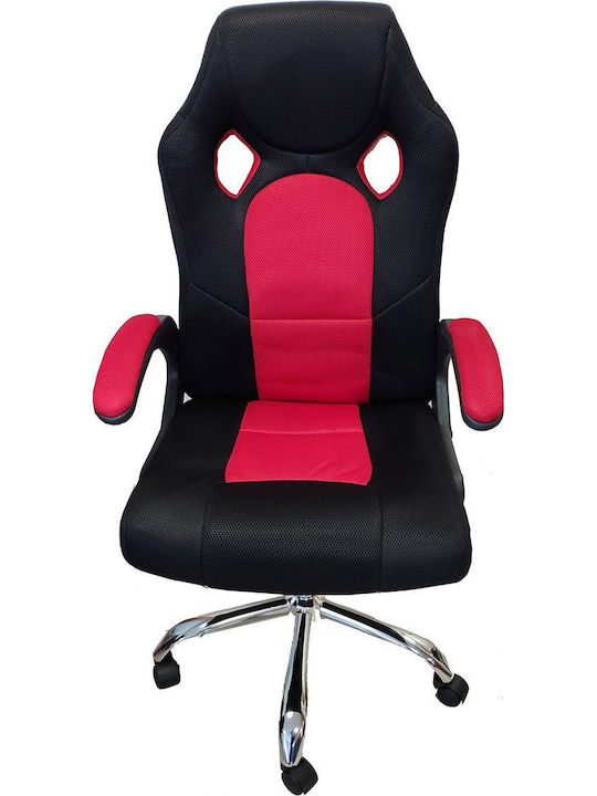 ArteLibre Iachi Artificial Leather Gaming Chair Red
