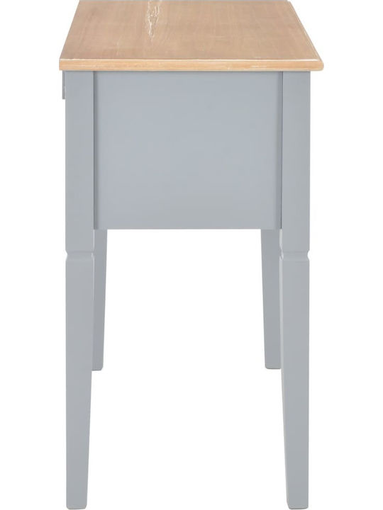 Birou Lemn Gri 109.5x77.545x77.5 cm