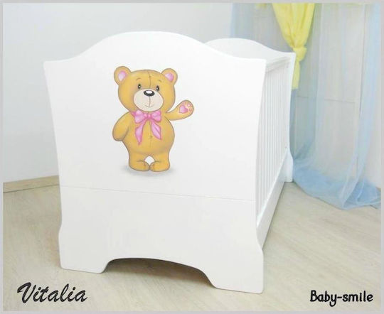 Baby Smile Babybett Vitalia Weiß & Beige